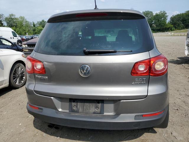 WVGBV7AX1BW539754 - 2011 VOLKSWAGEN TIGUAN S GRAY photo 6