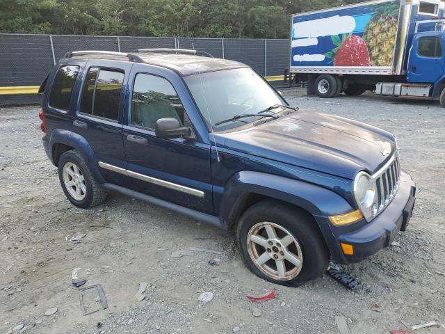 1J4GL58K85W622627 - 2005 JEEP LIBERTY LIMITED BLUE photo 4