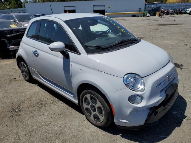 3C3CFFGE9HT575846 - 2017 FIAT 500 ELECTRIC GRAY photo 4