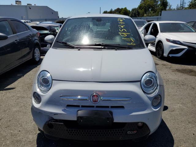 3C3CFFGE9HT575846 - 2017 FIAT 500 ELECTRIC GRAY photo 5
