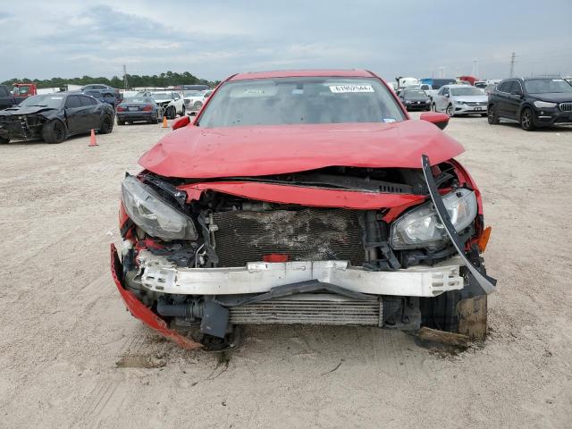 JHMFC1F35JX008840 - 2018 HONDA CIVIC EX RED photo 5