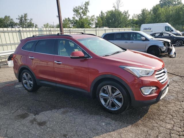 KM8SNDHF4FU111111 - 2015 HYUNDAI SANTA FE GLS RED photo 4