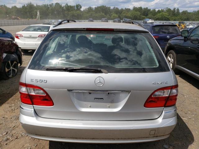 WDBUH83J35X166698 - 2005 MERCEDES-BENZ E 500 4MATIC SILVER photo 6