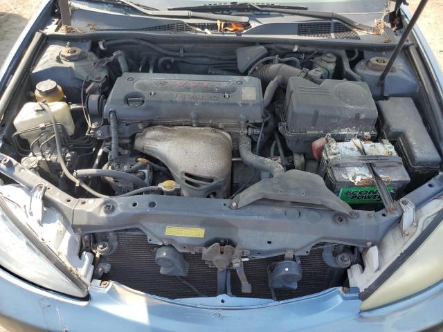 4T1BE30K73U746810 - 2003 TOYOTA CAMRY LE BLUE photo 11