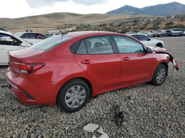 3KPA24AD3PE623539 - 2023 KIA RIO LX RED photo 3