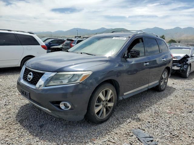 5N1AR2MN0EC626113 - 2014 NISSAN PATHFINDER S 石墨色 照片 1