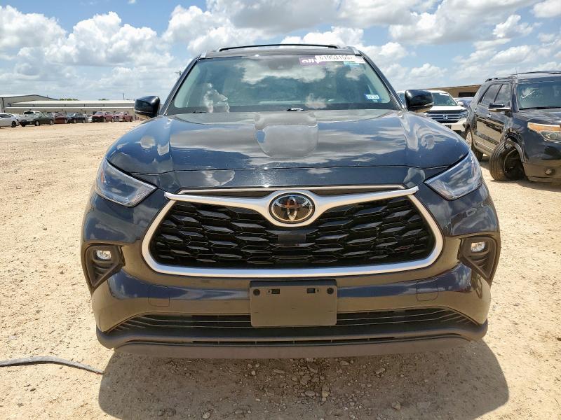 5TDGZRAH5MS537284 - 2021 TOYOTA HIGHLANDER XLE Սև լուսանկար 5