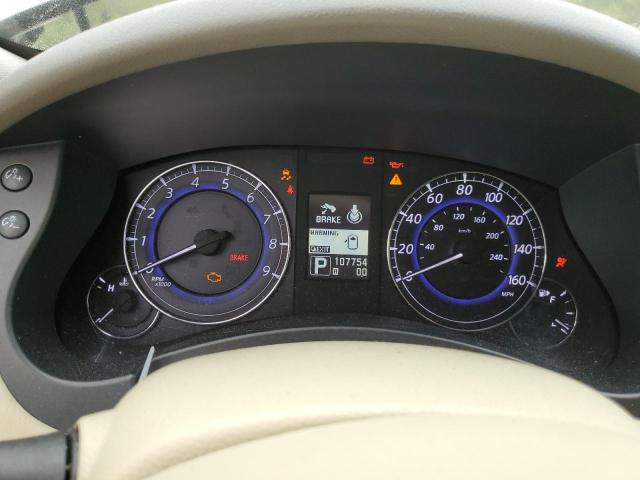 JN1AJ0HPXBM802301 - 2011 INFINITI EX35 BASE Սպիտակ լուսանկար 9