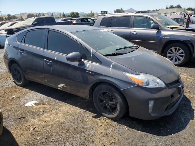 JTDKN3DU9C1612012 - 2012 TOYOTA PRIUS GRAY photo 4