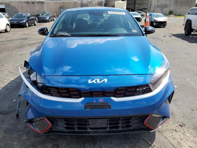 3KPF44ACXPE643973 - 2023 KIA FORTE GT BLUE photo 5