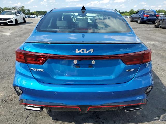 3KPF44ACXPE643973 - 2023 KIA FORTE GT BLUE photo 6