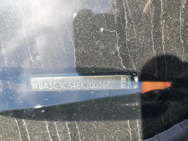 WBA3C3C54EK200367 - 2014 BMW 320 I XDRIVE GRAY photo 12