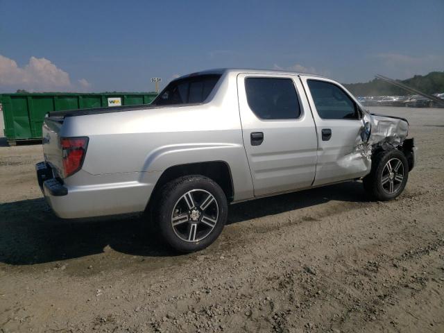 5FPYK1F70EB008929 - 2014 HONDA RIDGELINE SPORT SILVER photo 3