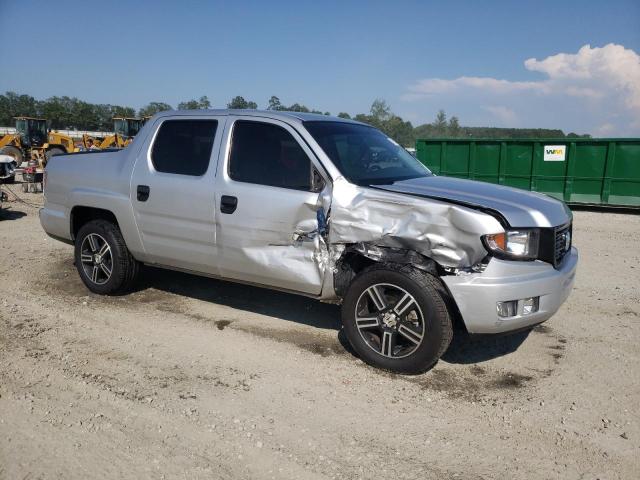 5FPYK1F70EB008929 - 2014 HONDA RIDGELINE SPORT SILVER photo 4