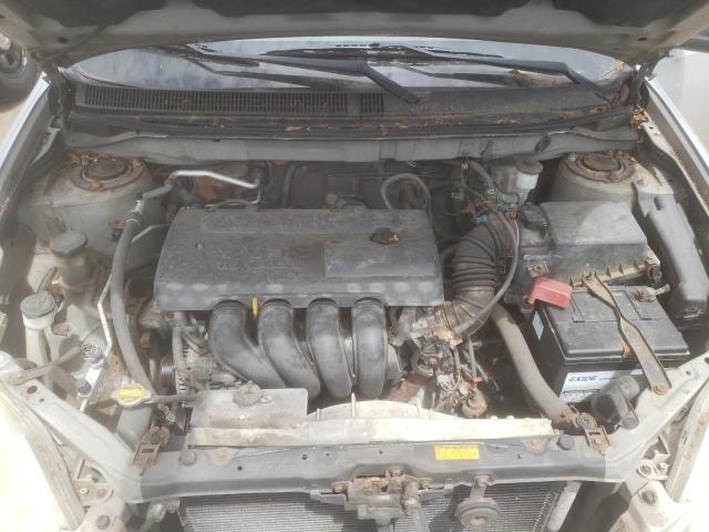 2T1KR32E34C264804 - 2004 TOYOTA COROLLA MA XR GRAY photo 11