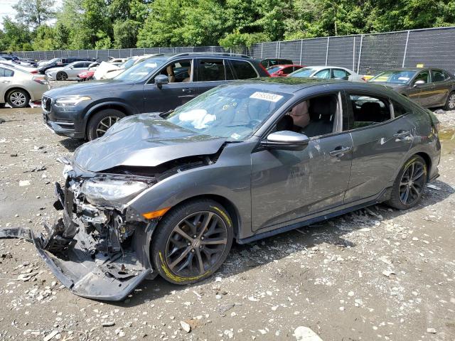 SHHFK7H93LU208751 - 2020 HONDA CIVIC SPORT TOURING Szary zdjęcie 1