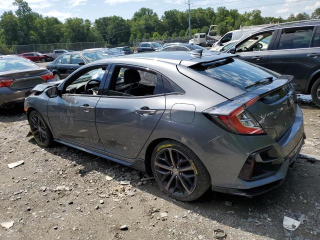 SHHFK7H93LU208751 - 2020 HONDA CIVIC SPORT TOURING Szary zdjęcie 2