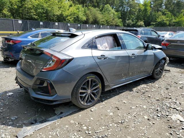 SHHFK7H93LU208751 - 2020 HONDA CIVIC SPORT TOURING Szary zdjęcie 3