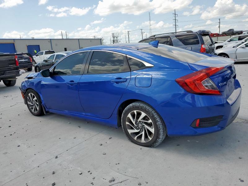 19XFC2F89HE016260 - 2017 HONDA CIVIC EX BLUE photo 2