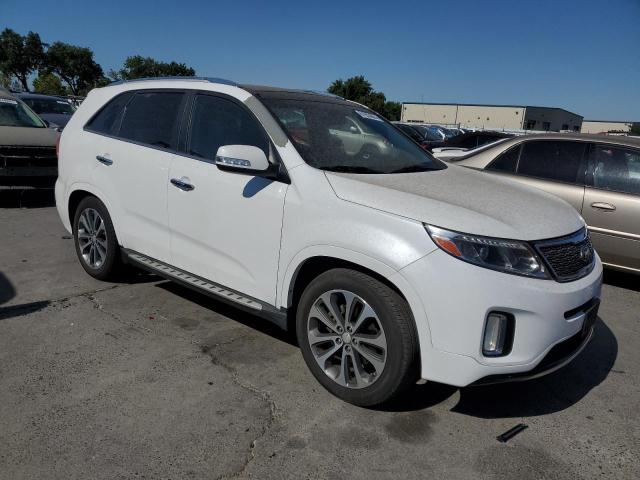 5XYKW4A79EG453481 - 2014 KIA SORENTO SX WHITE photo 4