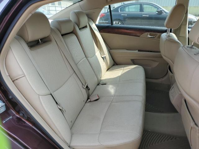 4T1BK3DB8CU455008 - 2012 TOYOTA AVALON BASE Bənövşəyi foto 10