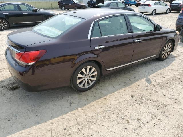 4T1BK3DB8CU455008 - 2012 TOYOTA AVALON BASE Bənövşəyi foto 3