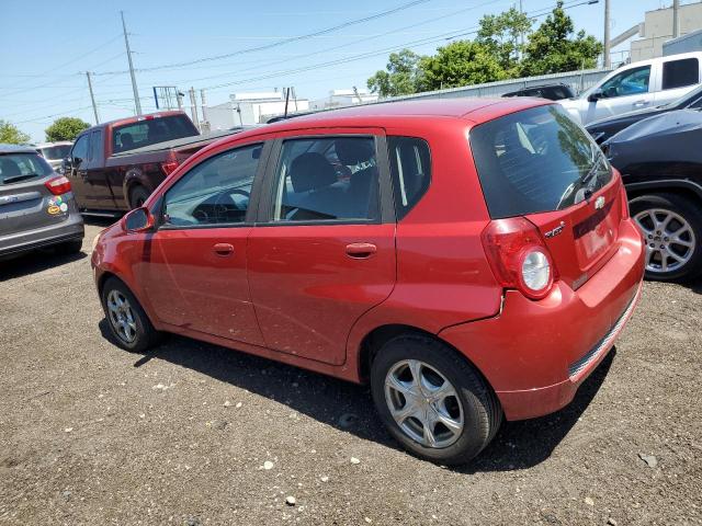 KL1TD6DE0AB128150 - 2010 CHEVROLET AVEO LS 红色 照片 2