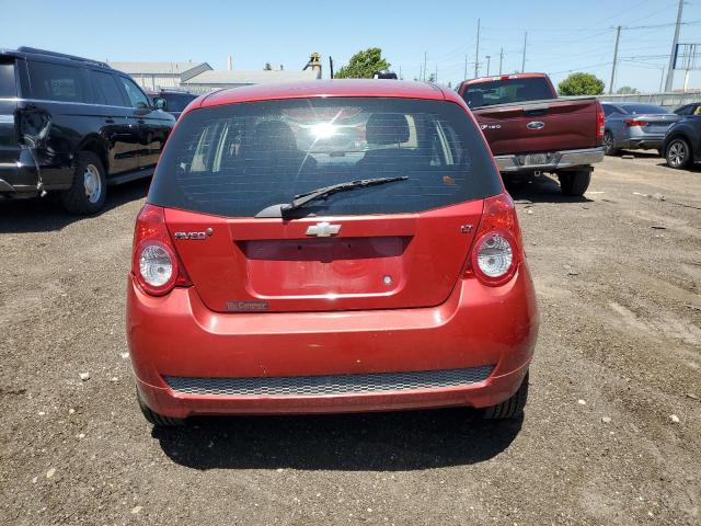 KL1TD6DE0AB128150 - 2010 CHEVROLET AVEO LS 红色 照片 6