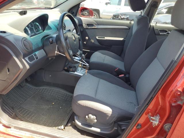 KL1TD6DE0AB128150 - 2010 CHEVROLET AVEO LS 红色 照片 7