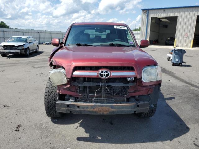 5TDBT48A36S272519 - 2006 TOYOTA SEQUOIA LIMITED RED photo 5