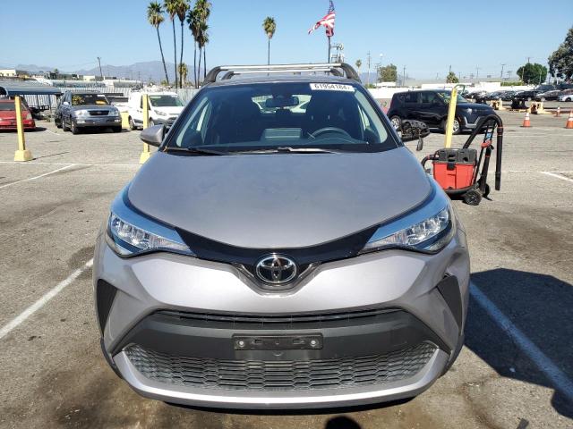 JTNKHMBX2L1075294 - 2020 TOYOTA C-HR XLE SILVER photo 5