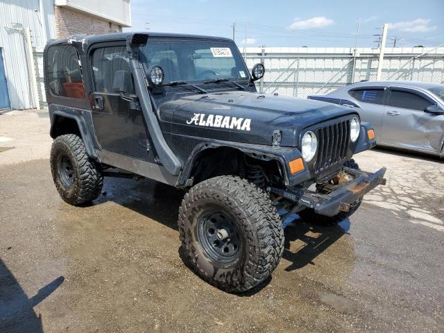 1J4FA49S72P765973 - 2002 JEEP WRANGLER / SPORT BLACK photo 4