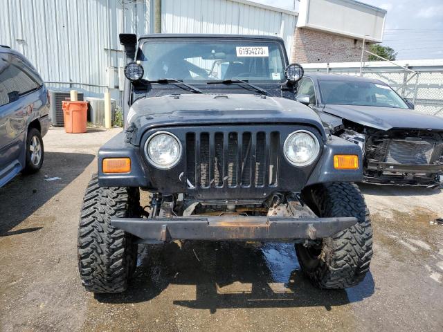 1J4FA49S72P765973 - 2002 JEEP WRANGLER / SPORT BLACK photo 5