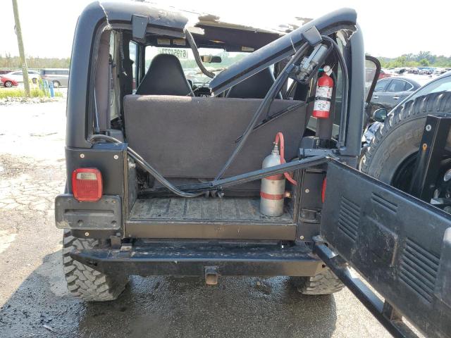 1J4FA49S72P765973 - 2002 JEEP WRANGLER / SPORT BLACK photo 6