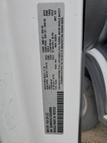 3C6MRVHG1SE548984 - 2025 RAM PROMASTER 3500 HIGH 白色 照片 13