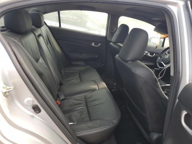 19XFB2F96FE048186 - 2015 HONDA CIVIC EXL 灰色 照片 10