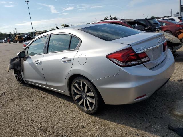 19XFB2F96FE048186 - 2015 HONDA CIVIC EXL 灰色 照片 2