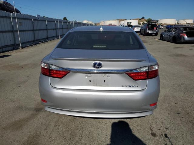 JTHBW1GG9E2040765 - 2014 LEXUS ES 300H SILVER photo 6