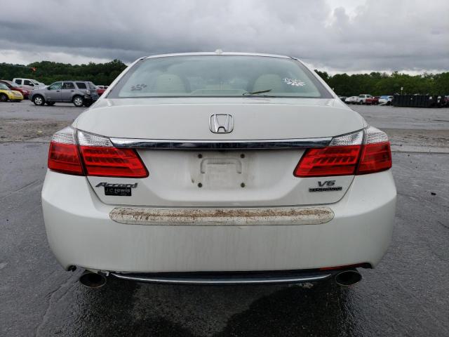 1HGCR3F9XDA032773 - 2013 HONDA ACCORD TOURING WHITE photo 6