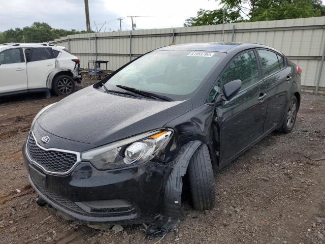 KNAFK4A60G5619206 - 2016 KIA FORTE LX BLACK photo 1