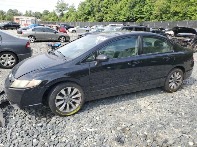 2HGFA1F94BH534976 - 2011 HONDA CIVIC EXL 黑色 照片 1