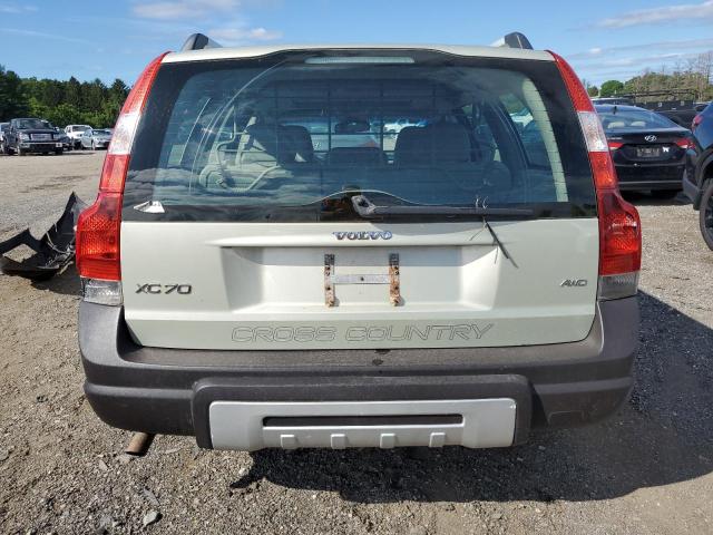 YV4SZ592161209263 - 2006 VOLVO XC70 GREEN photo 6