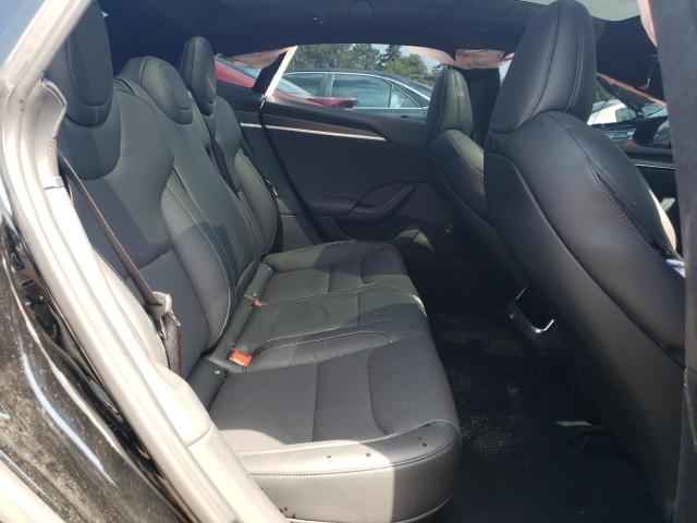 5YJSA1E69PF511906 - 2023 TESLA MODEL S أسود صورة 10