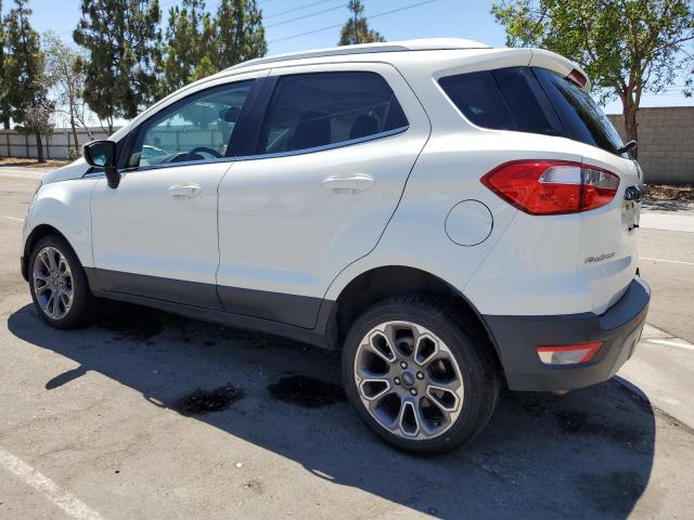 MAJ6S3KL3LC362331 - 2020 FORD ECOSPORT TITANIUM WHITE photo 2