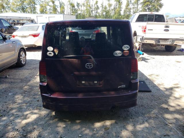 JTLKT324250202013 - 2005 TOYOTA SCION XB 栗色 照片 6