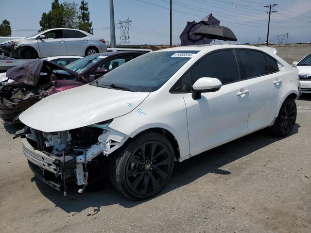 JTDP4MCE2MJ059777 - 2021 TOYOTA COROLLA SE WHITE photo 1