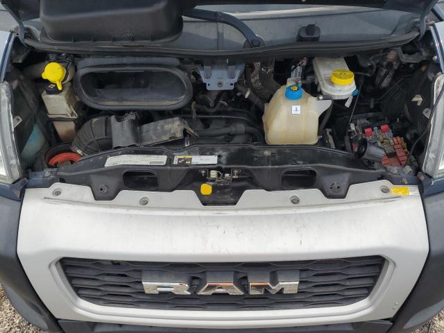 3C6TRVDG9KE514647 - 2019 RAM PROMASTER 2500 HIGH 蓝色 照片 12