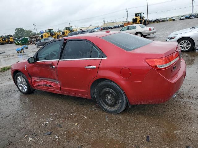 3LNDL2L31BR757658 - 2011 LINCOLN MKZ HYBRID RED photo 2