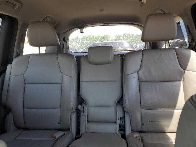 5FNRL5H93BB036462 - 2011 HONDA ODYSSEY TOURING SILVER photo 10