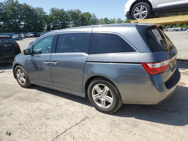 5FNRL5H93BB036462 - 2011 HONDA ODYSSEY TOURING SILVER photo 2